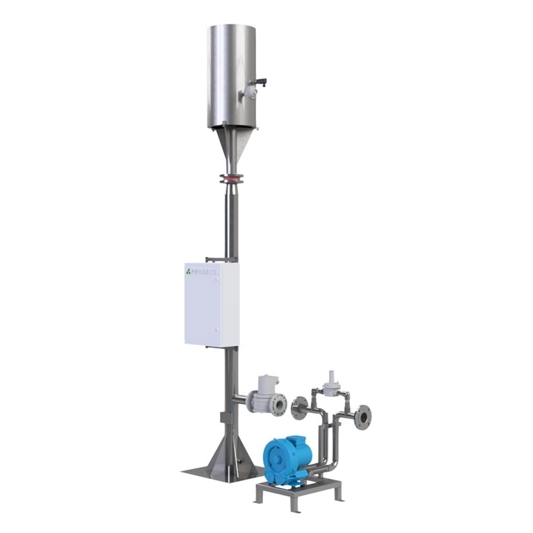 torcia biogas EMR 50-150 torcia combustione biogas EMR