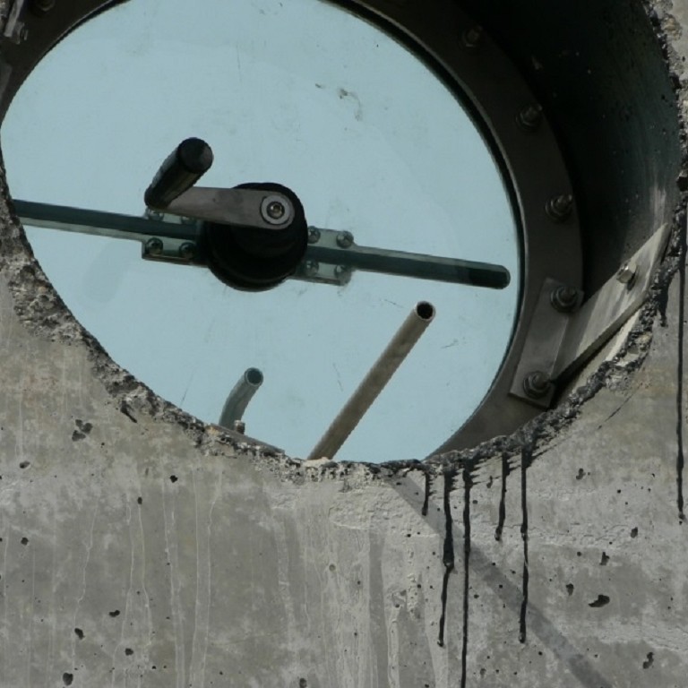 Oblò ispezione digestori wall OBW biogas Progeco-80 Oblò ispezione digestori OBW – Tipo Wall-80