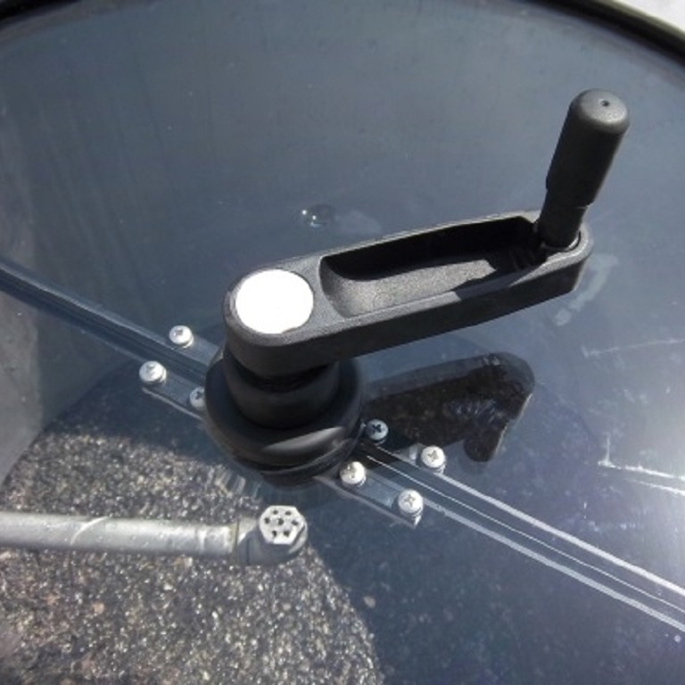 Oblò ispezione digestori roof OBW biogas Progeco-83 Oblò ispezione digestori OBW – Tipo Roof-83